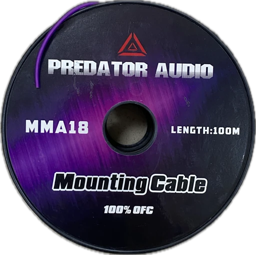 Predator Audio Mounting wire 18AWG OFC